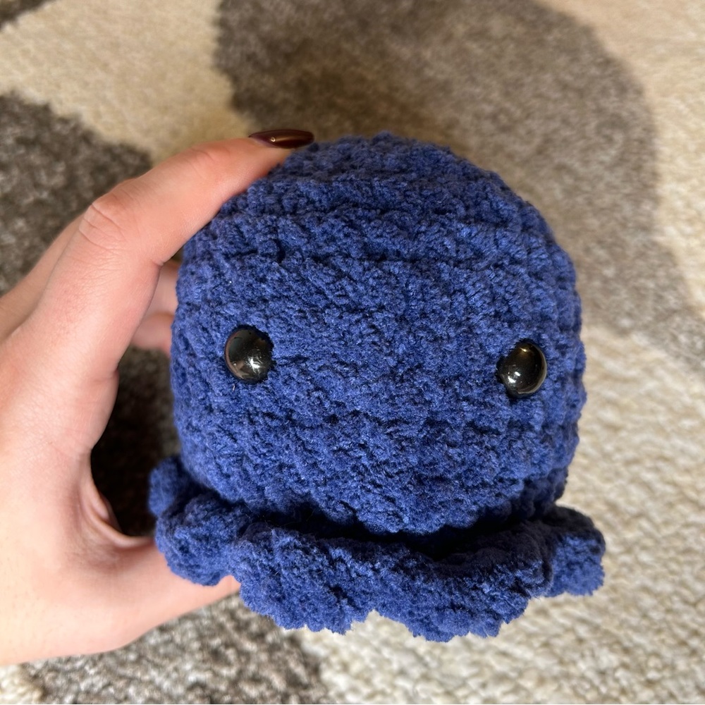 Hand Crocheted Amigurumi Octopus